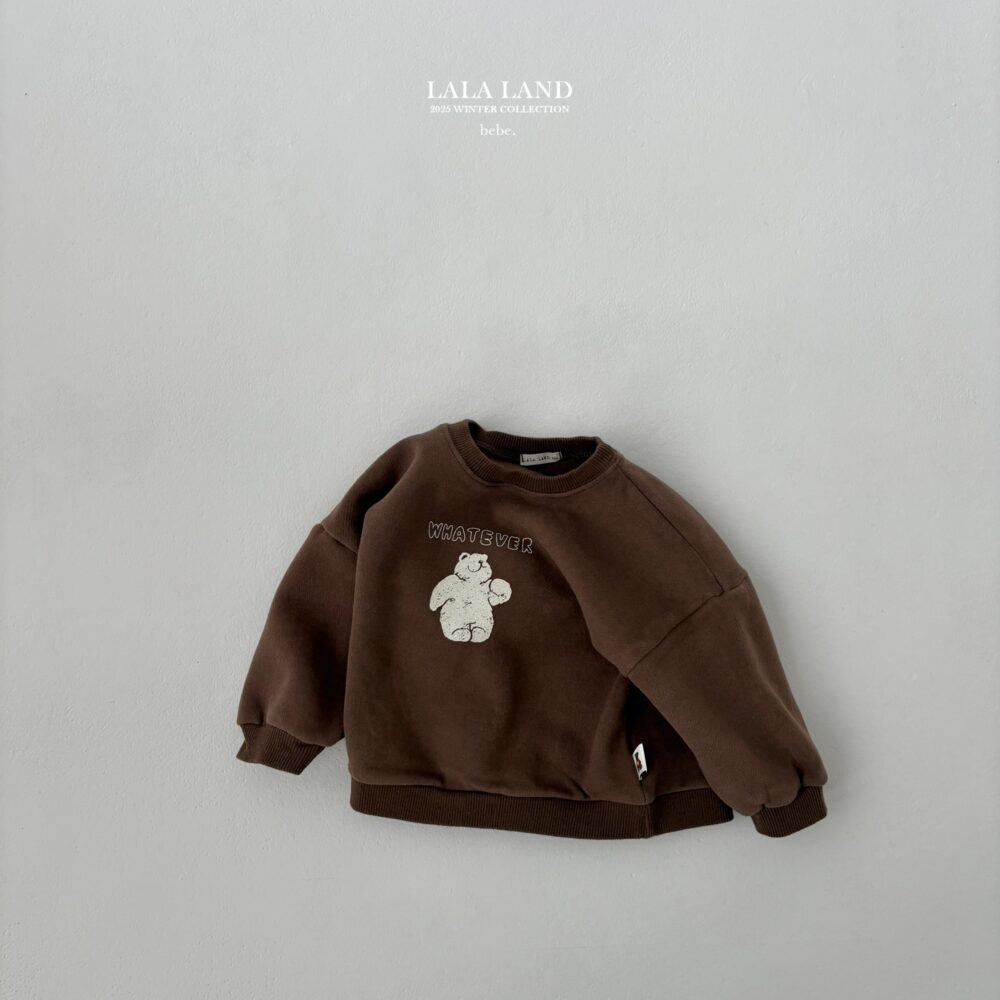 <b>LALALAND衛衣</b>Winter스노우 베어 맨투맨  6-20M