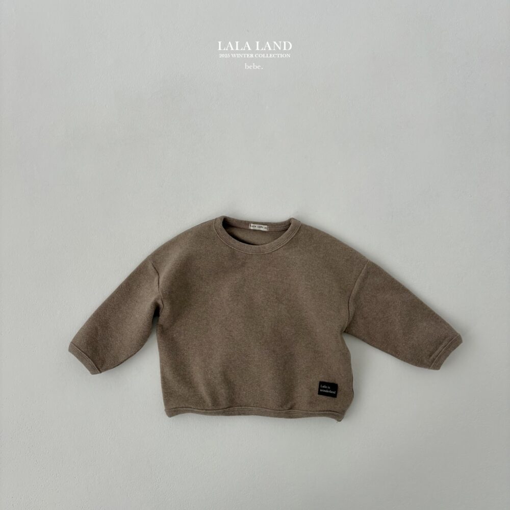 <b>LALALAND衛衣</b>Winter피치 랍빠 맨투맨  6-20M