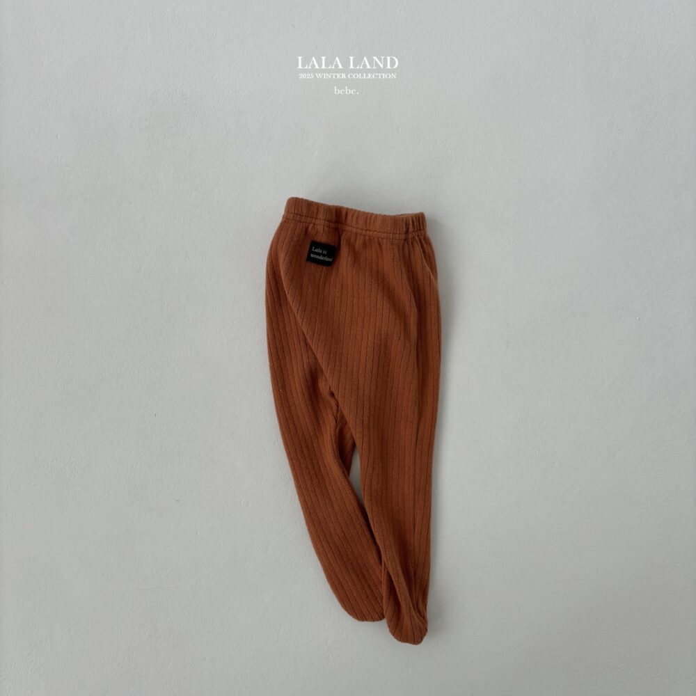 <b>LALALAND內搭褲</b>Winter 니트 골지 유발레깅스   6-20M