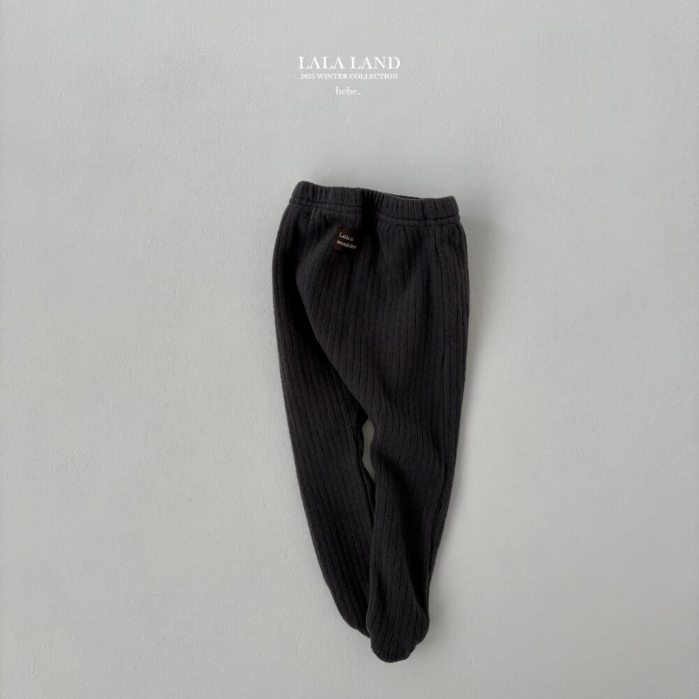 <b>LALALAND內搭褲</b>Winter 니트 골지 유발레깅스   6-20M