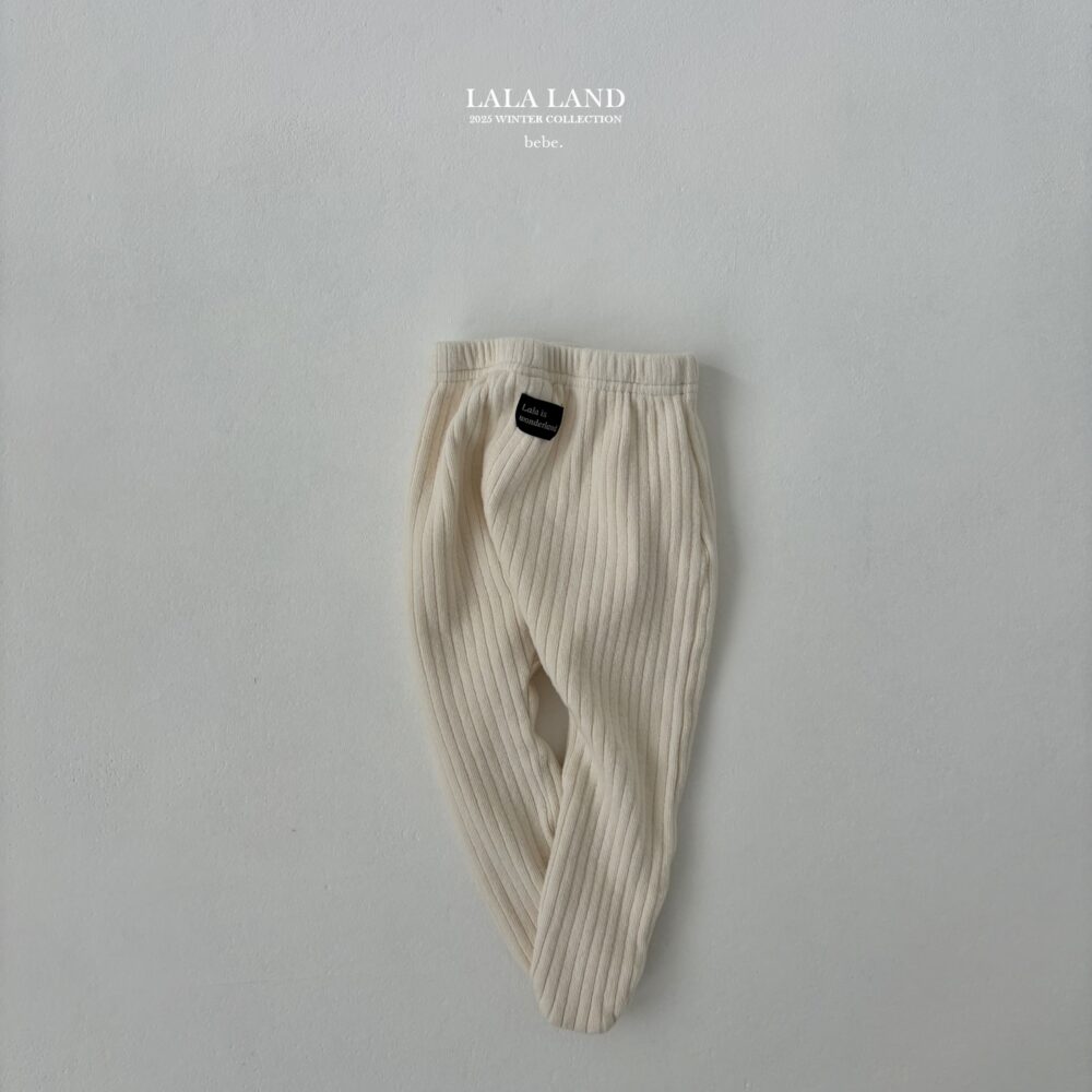 <b>LALALAND內搭褲</b>Winter 니트 골지 유발레깅스   6-20M