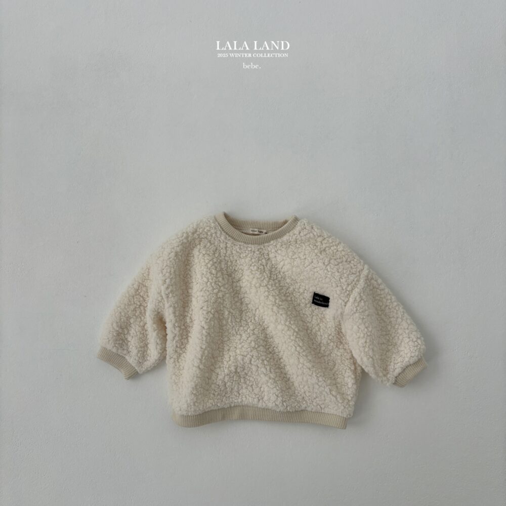 <b>LALALAND上衣</b>Winter뽀글 맨투맨  6-20M