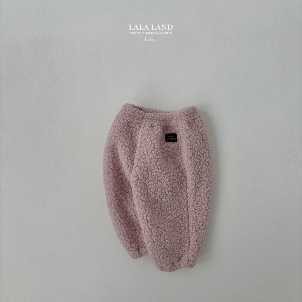 <b>LALALAND褲子</b>Winter뽀글 소시지 바지  6-20M