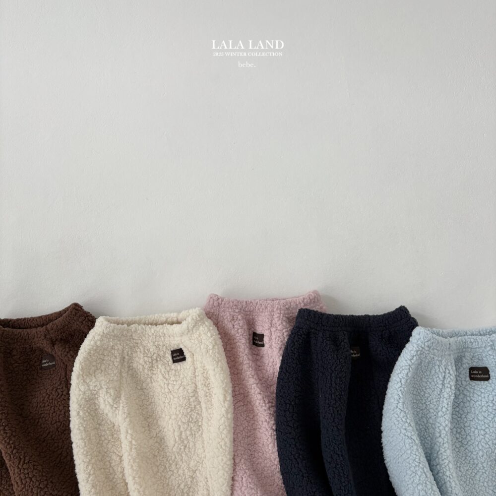 <b>LALALAND褲子</b>Winter뽀글 소시지 바지  6-20M