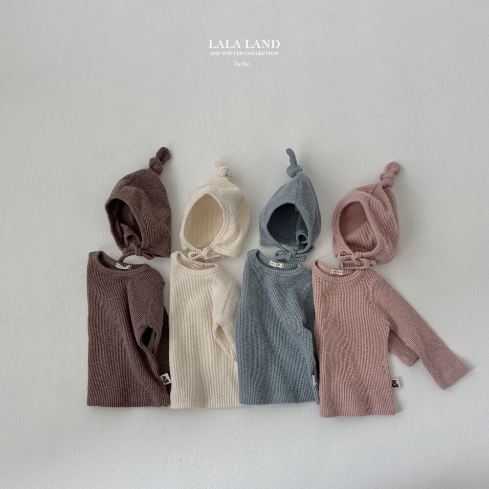 <b>LALALANDT恤</b>Winter피치 골지 티  6-20M