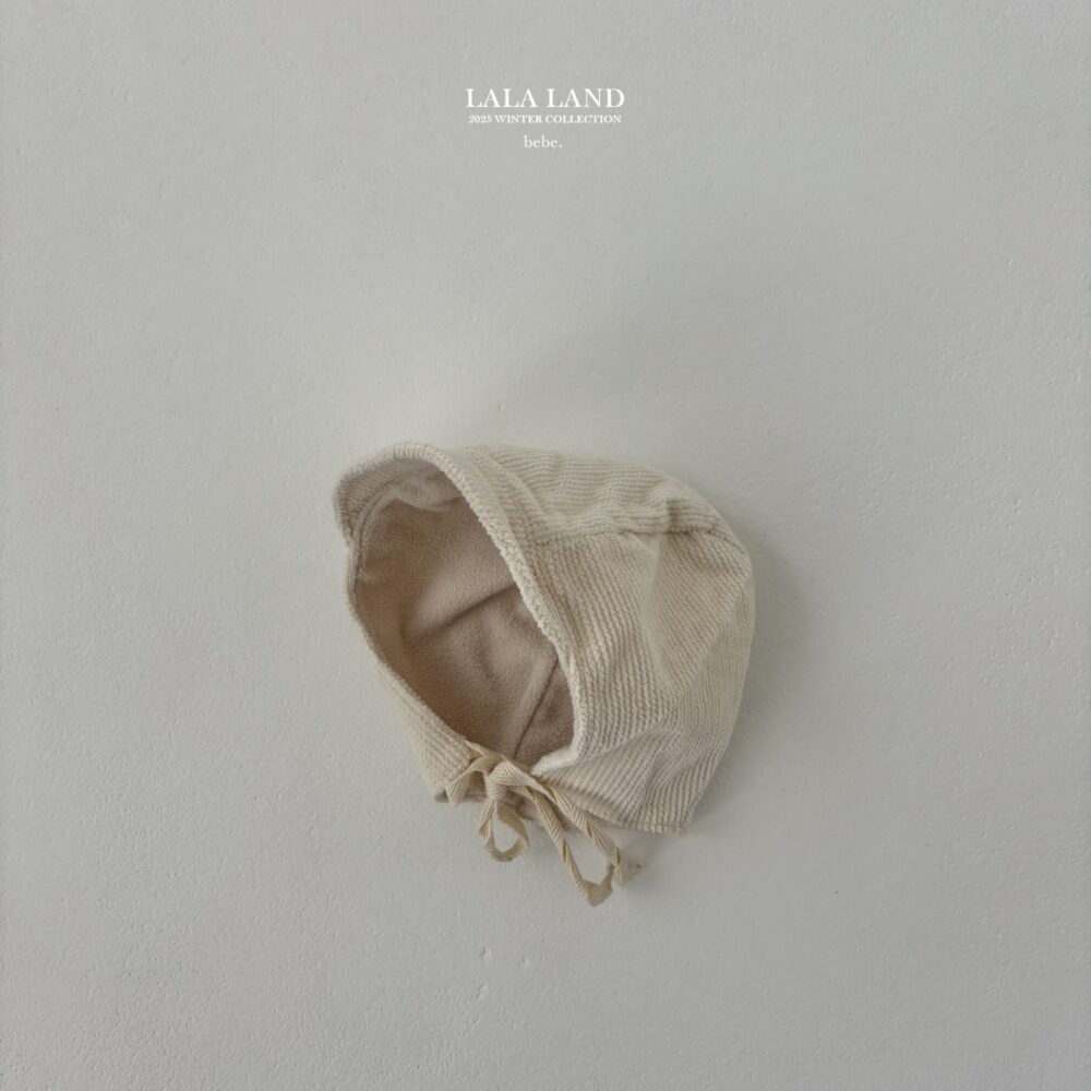 <b>LALALAND帽子</b>Winter골덴 후리스 보넷 6-20M