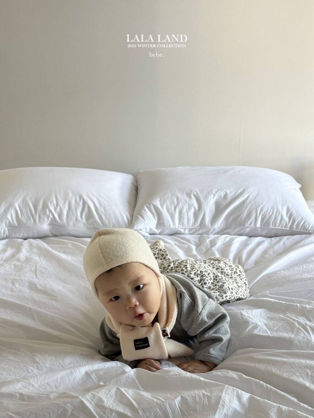 <b>LALALAND圍巾</b>Winter컬러 니트 머플러  6-20M