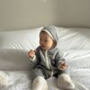 <b>LALALAND連身衣</b>Winter랍빠 후드 슈트  6-20M