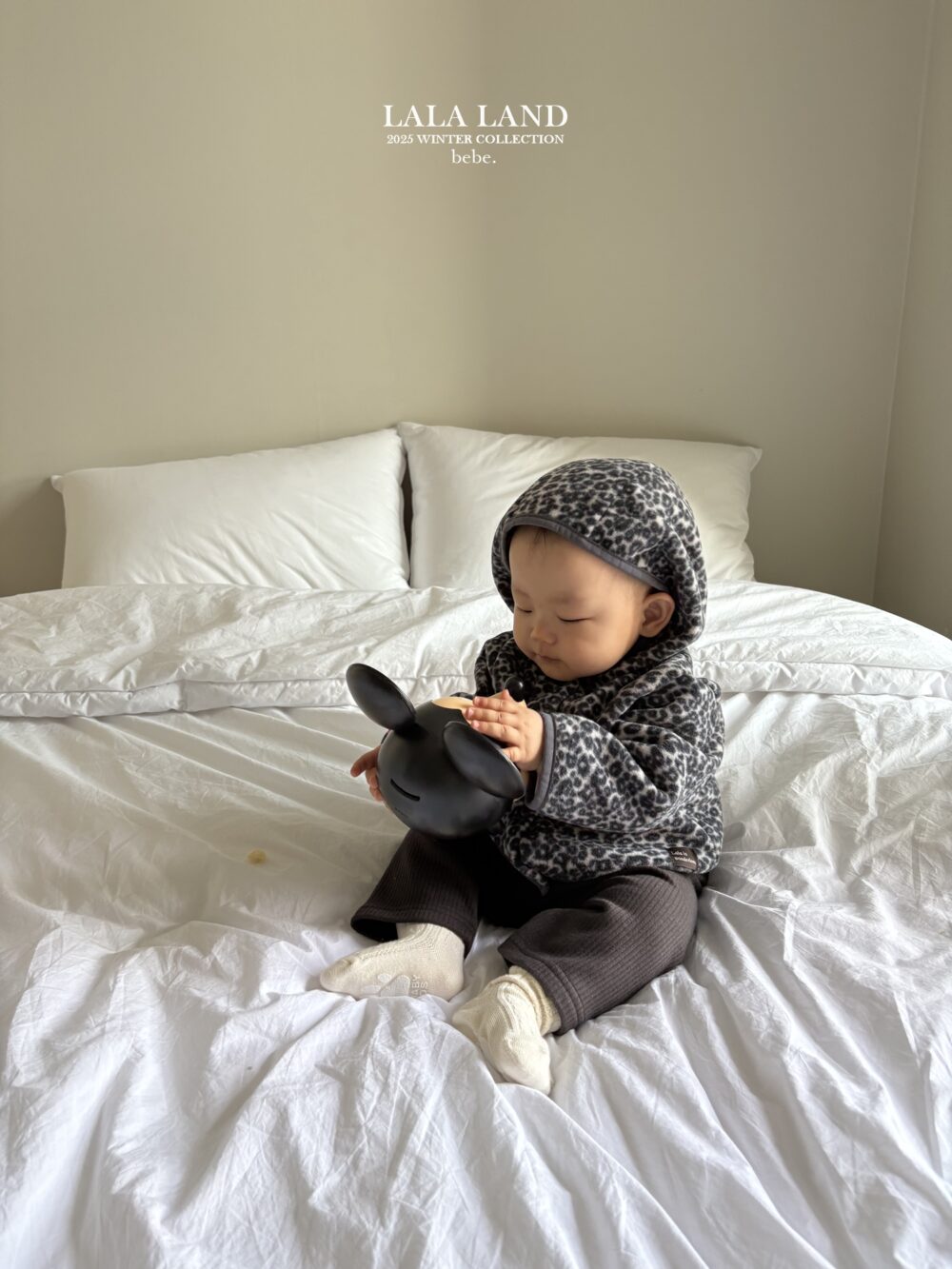 <b>LALALAND褲子</b>Winter 포켓 밍크 바지  6-20M