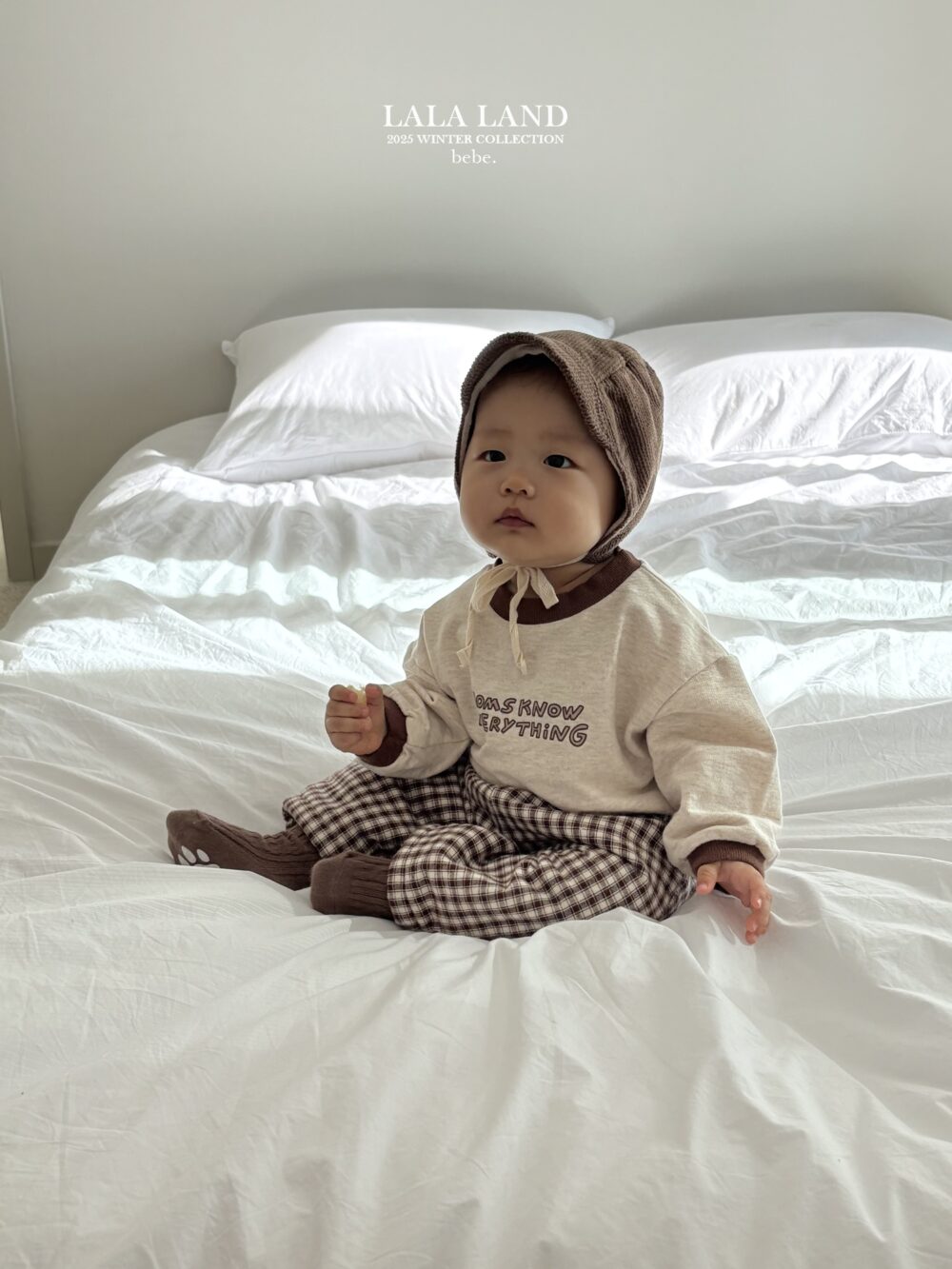 <b>LALALANDT恤</b>Winter 에브띵 배색티 6-20M