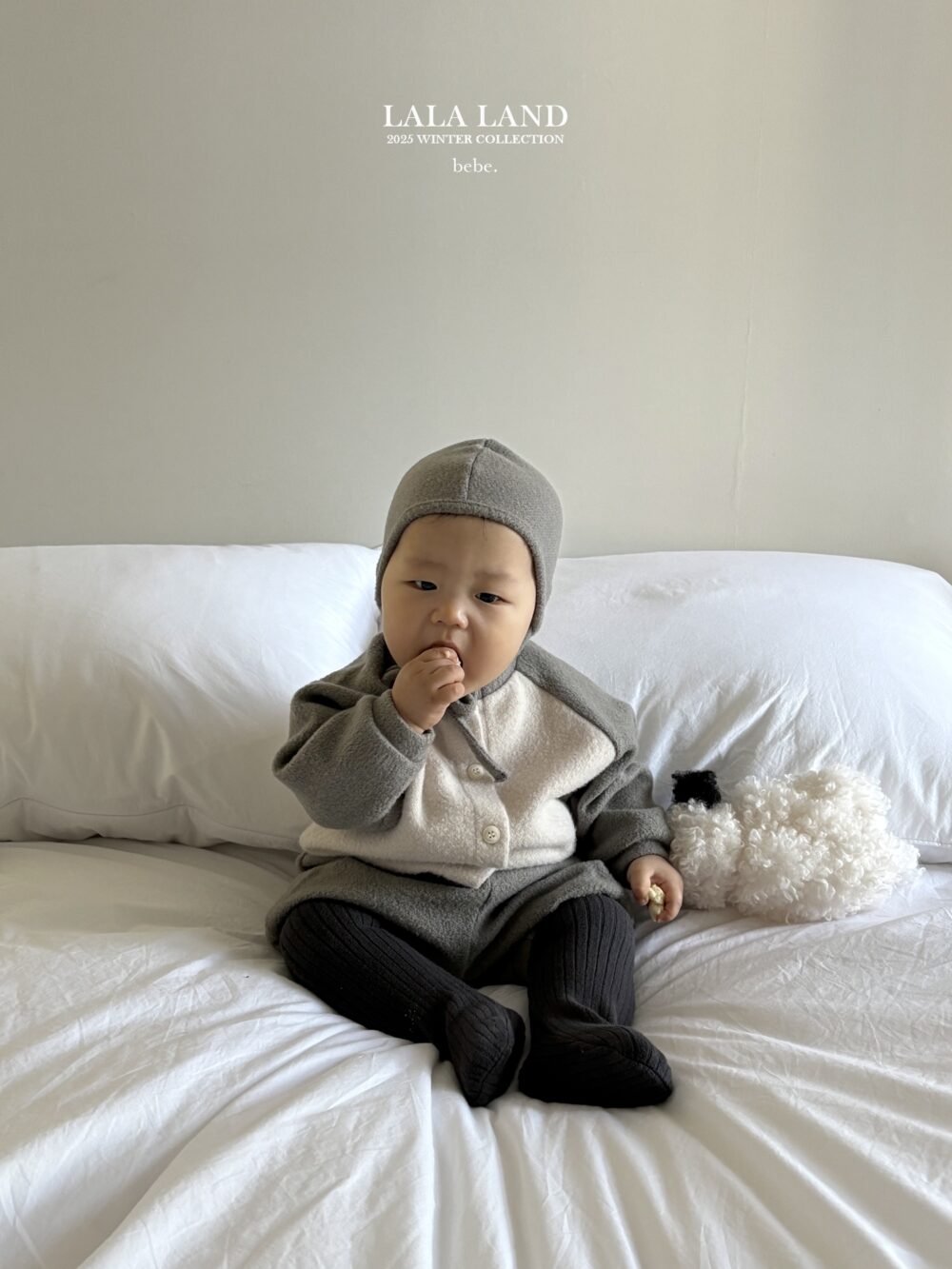 <b>LALALAND褲子</b>Winter니트 블루머  6-20M