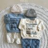 <b>THELALA衛衣</b>Winter 카페 65-115CM親子裝