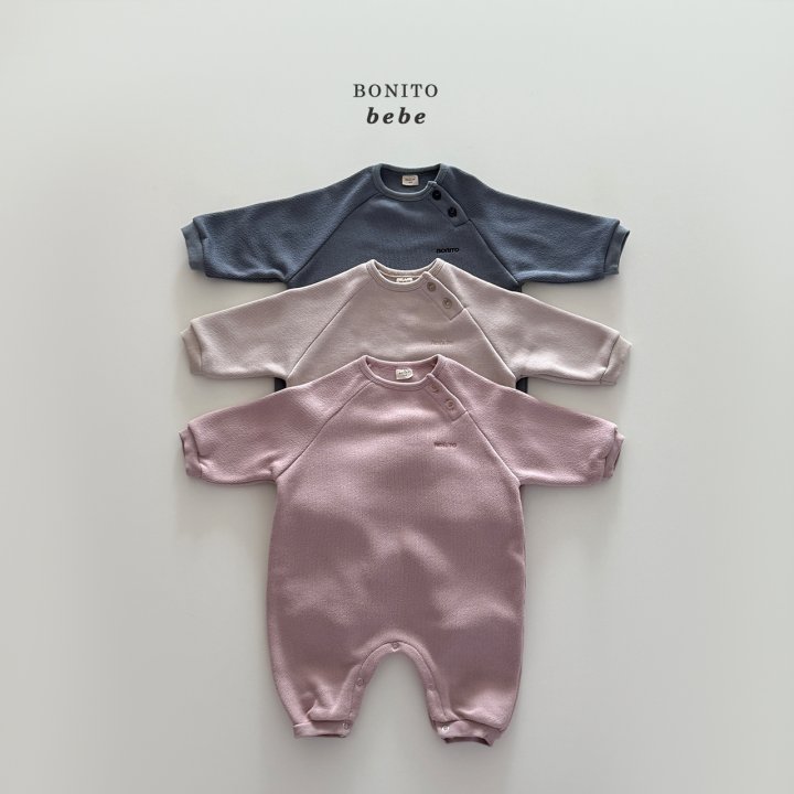<b>BONITO連身衣</b>Winter 니트기모나그랑슈트 3-18M