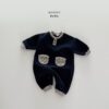 <b>BONITO連身衣</b>Winter 배색덤블포켓슈트 3-18M