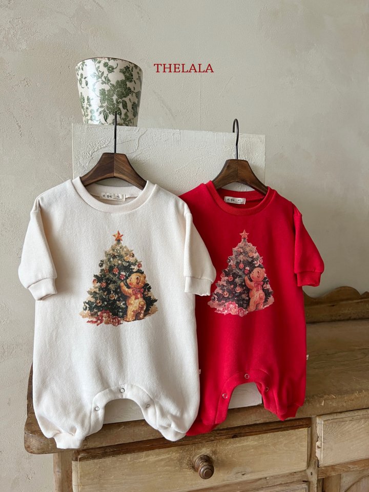 <b>THELALA包屁衣</b>Winter 트리곰슈트 60-115CM親子裝