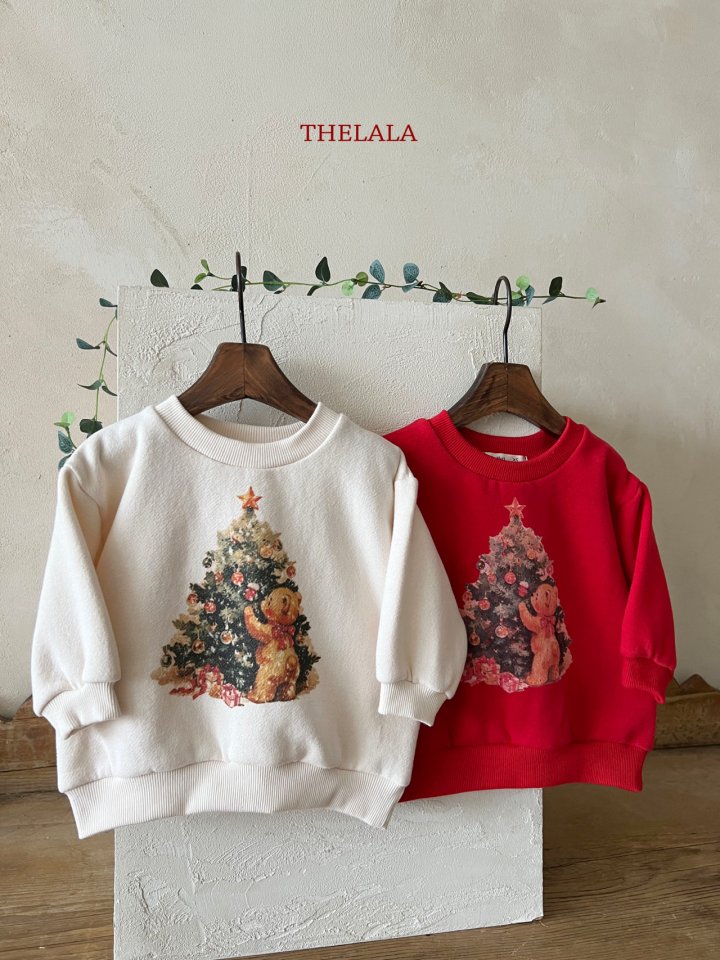 <b>THELALA衛衣</b>Winter 트리곰MTM 65-115CM 親子裝
