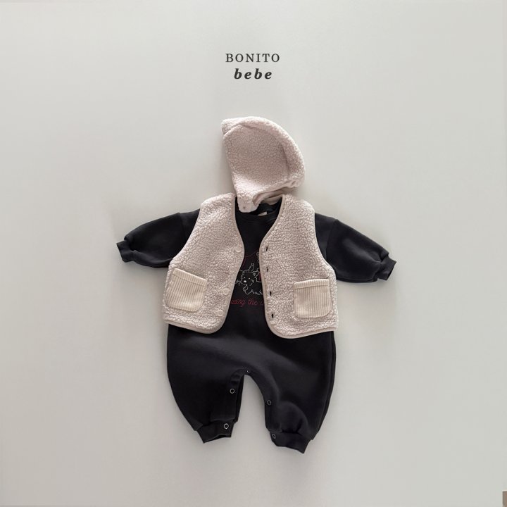 <b>BONITO帽子</b>Winter 덤블보넷 3-18M FREE SIZE
