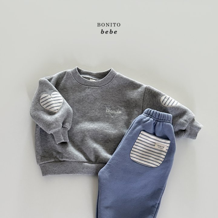 <b>BONITO衛衣</b>Winter 하트빵떡맨투맨 3-18M