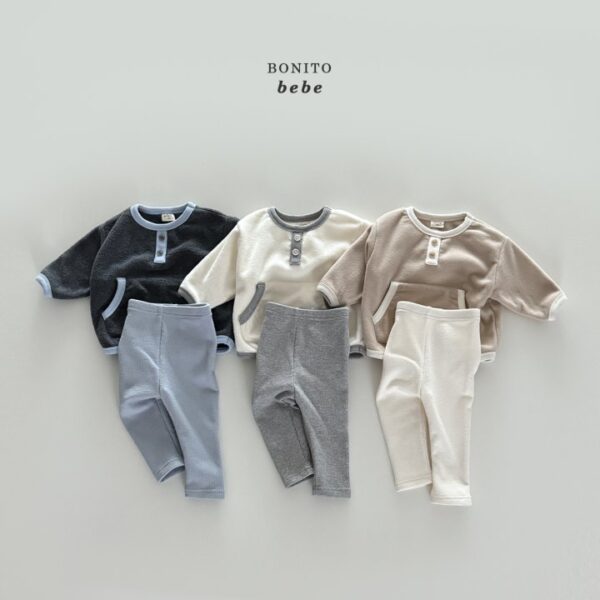 <b>BONITO套裝</b>Winter 캥거루랍빠레깅스set 3-18M