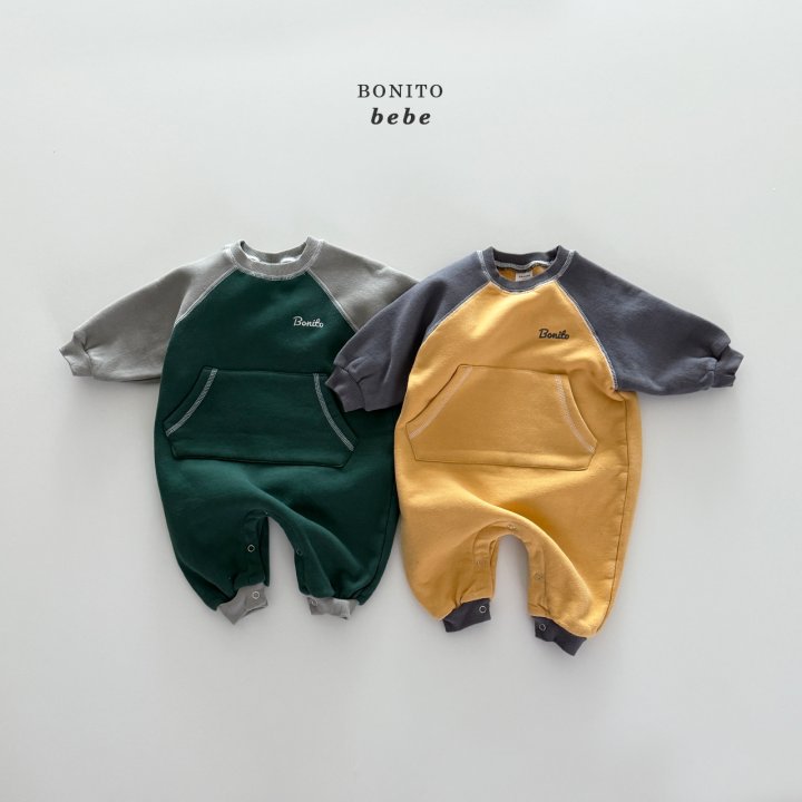 <b>BONITO連身衣</b>Winter 가이루빠캥거루슈트 3-18M
