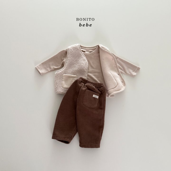 <b>BONITO背心</b>Winter 덤블조끼  3-18M