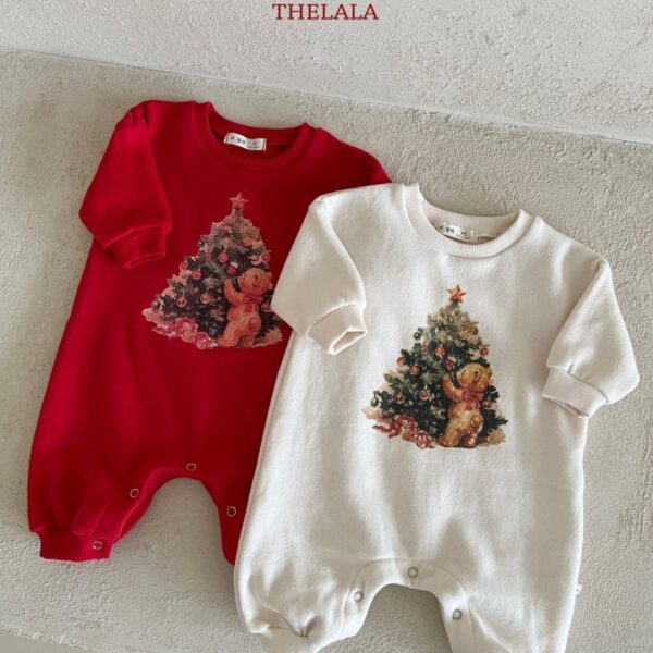 <b>THELALA包屁衣</b>Winter 트리곰슈트 60-115CM親子裝