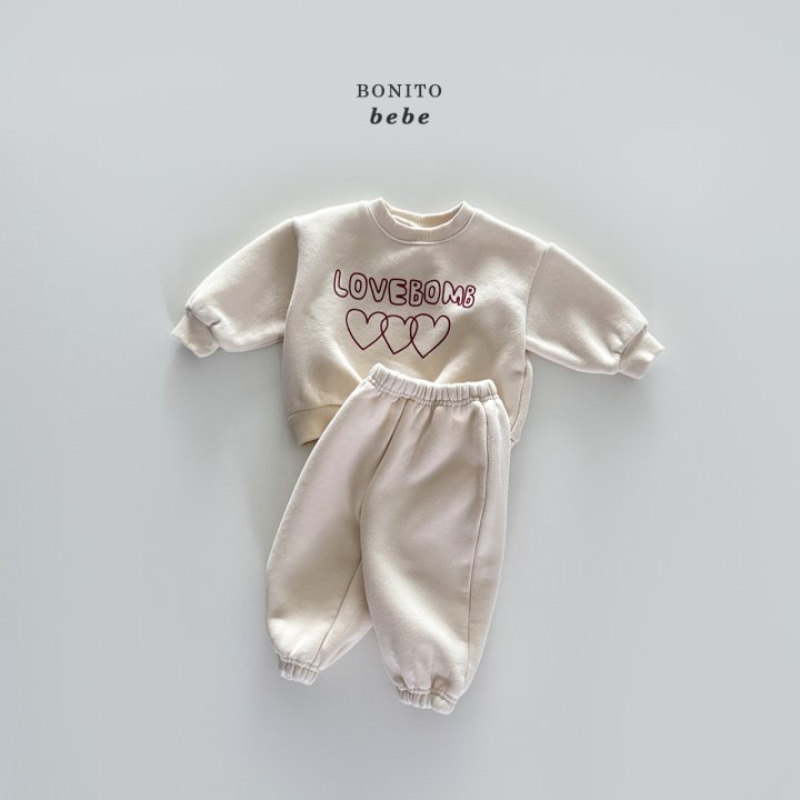 <b>BONITO衛衣</b>Winter 러브밤맨투맨 3-18M