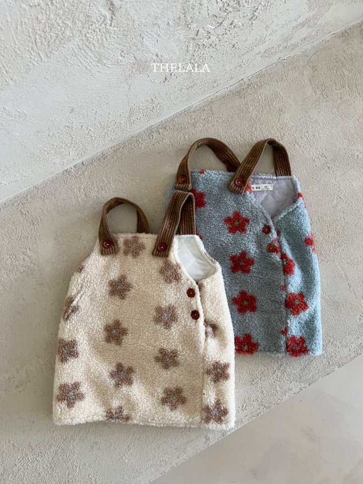 <b>THELALA洋裝</b>Winter 꽃송이OPS 65-115CM