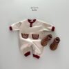 <b>BONITO連身衣</b>Winter 배색덤블포켓슈트 3-18M