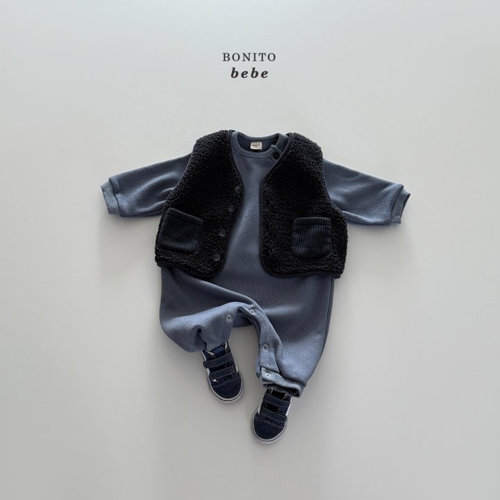 <b>BONITO連身衣</b>Winter 니트기모나그랑슈트 3-18M