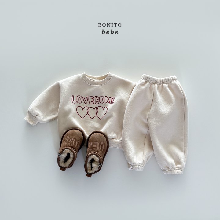 <b>BONITO衛衣</b>Winter 러브밤맨투맨 3-18M