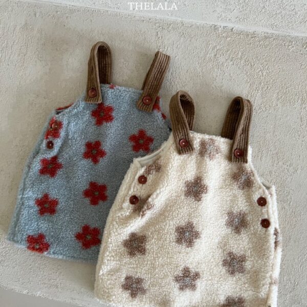 <b>THELALA洋裝</b>Winter 꽃송이OPS 65-115CM