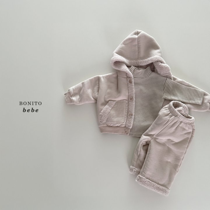 <b>BONITO外套</b>Winter 데끼보아후드가디건  3-18M