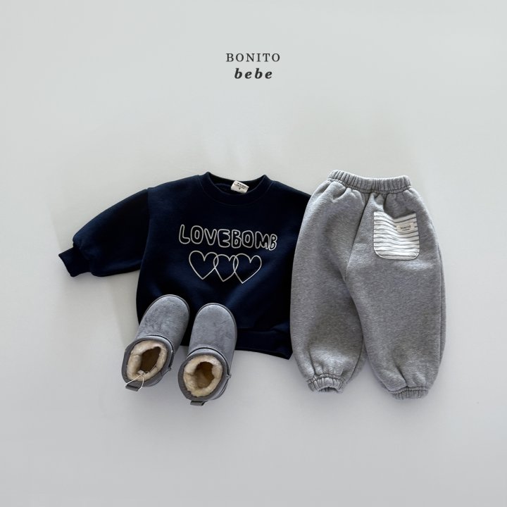 <b>BONITO衛衣</b>Winter 러브밤맨투맨 3-18M