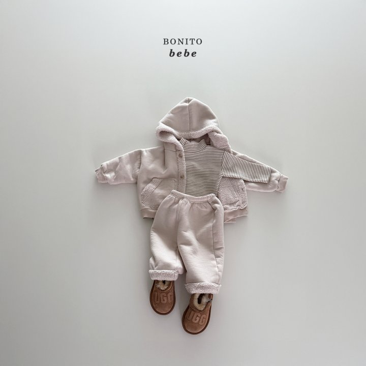 <b>BONITO外套</b>Winter 데끼보아후드가디건  3-18M