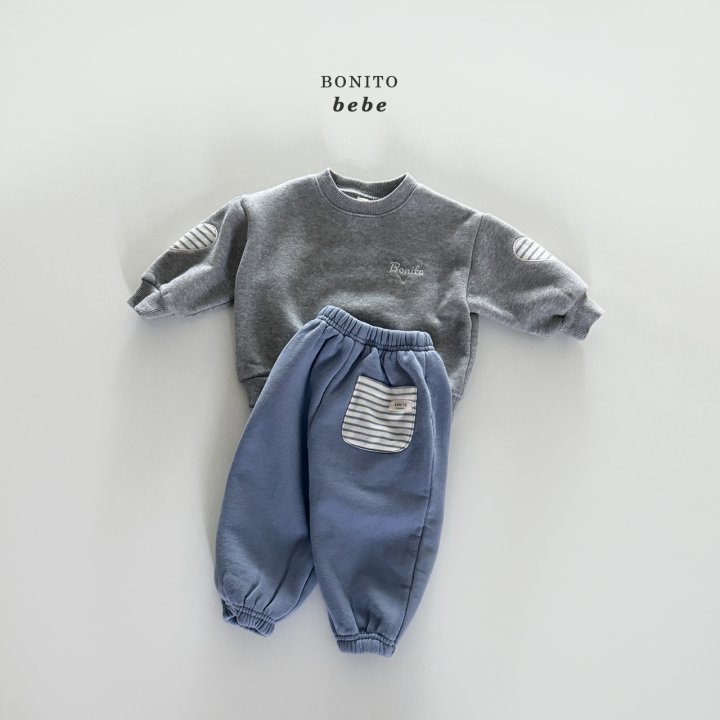 <b>BONITO褲子</b>Winter st뒷포켓조거팬츠 3-18M