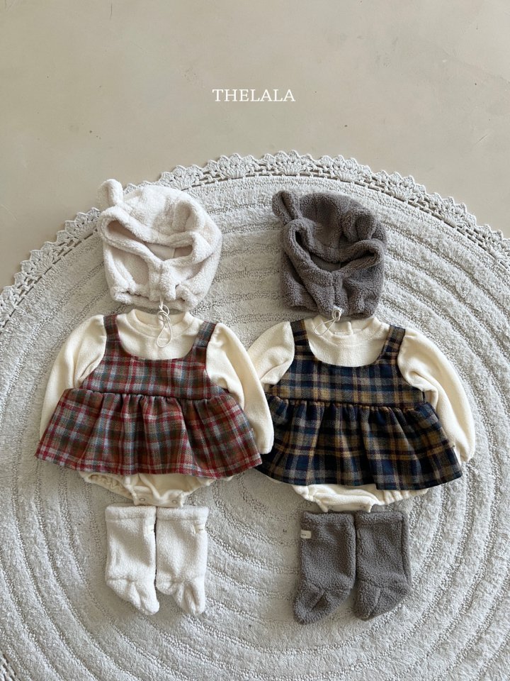 <b>THELALA帽子</b>Winter 곰바라클라바 FREE SIZE