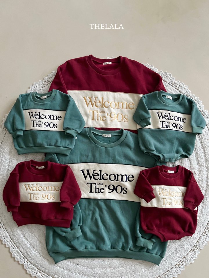 <b>THELALA衛衣</b>Winter 웰컴MTM 65-115CM 親子裝