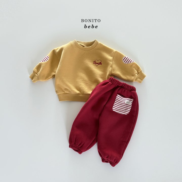 <b>BONITO褲子</b>Winter st뒷포켓조거팬츠 3-18M