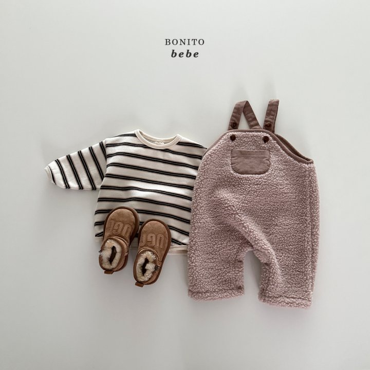 <b>BONITO連身衣</b>Winter 뽀글멜빵팬츠 3-18M