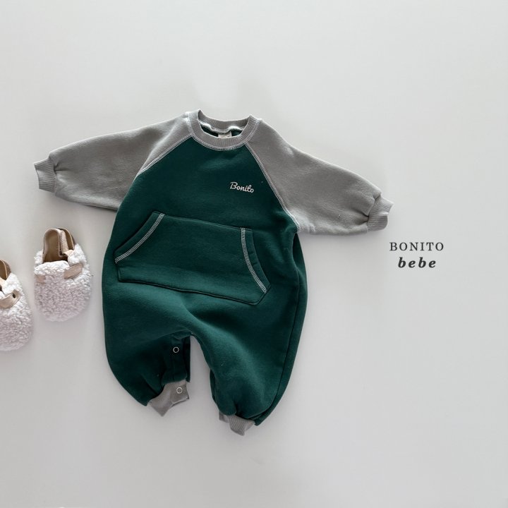 <b>BONITO連身衣</b>Winter 가이루빠캥거루슈트 3-18M