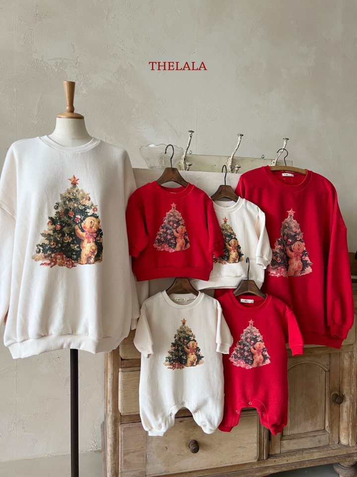 <b>THELALA包屁衣</b>Winter 트리곰슈트 60-115CM親子裝