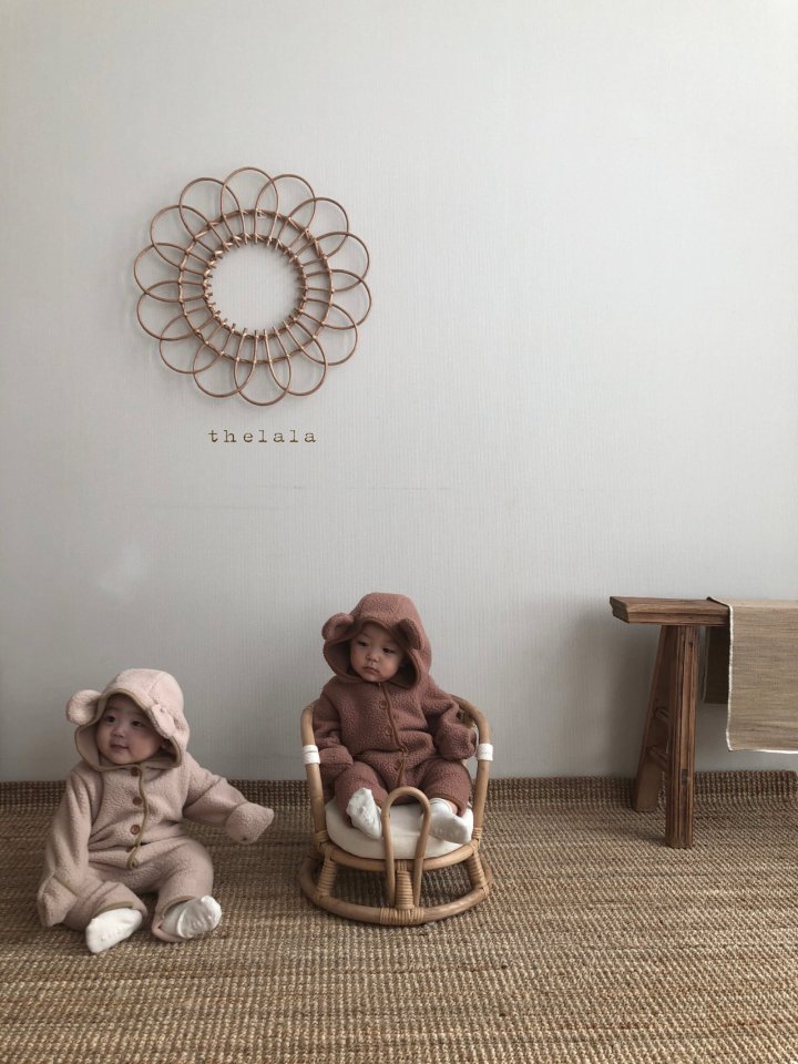 <b>THELALA連身衣</b>Winter퍼프곰슈트 60-86CM