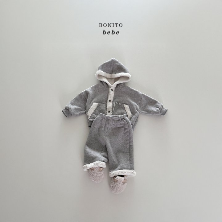 <b>BONITO外套</b>Winter 데끼보아후드가디건  3-18M