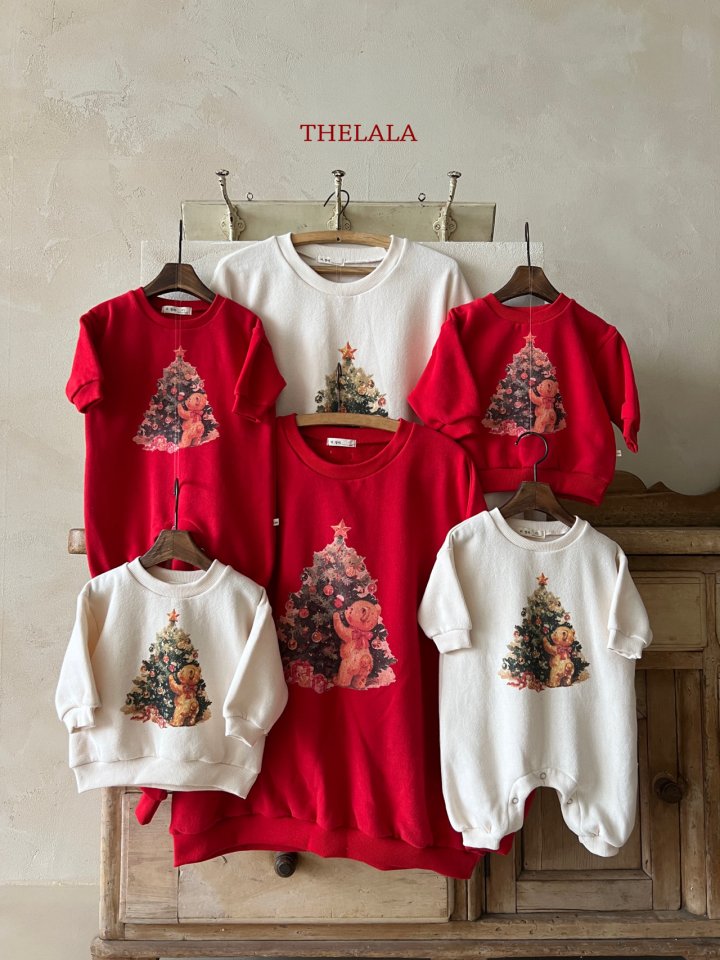 <b>THELALA包屁衣</b>Winter 트리곰슈트 60-115CM親子裝