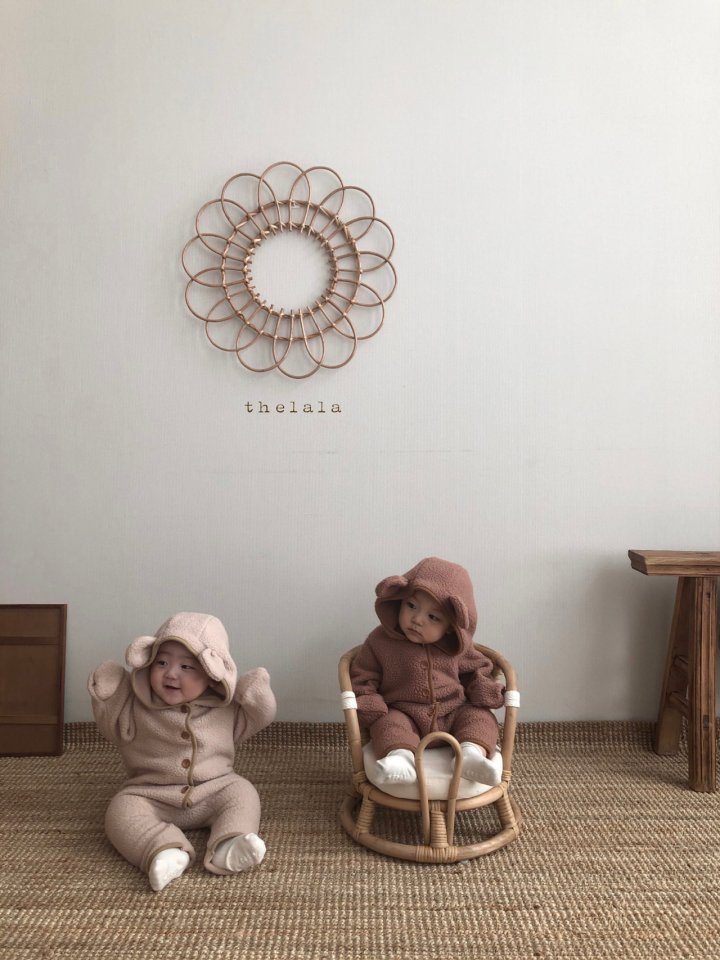 <b>THELALA連身衣</b>Winter퍼프곰슈트 60-86CM