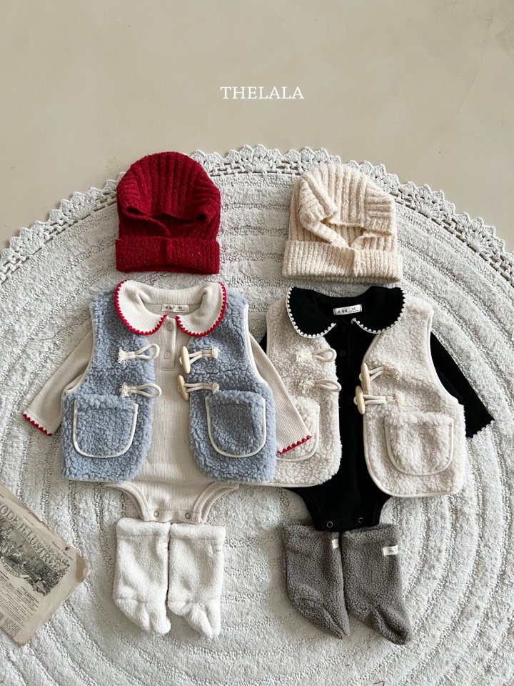 <b>THELALA背心</b>Winter 원도우조끼 65-115CM