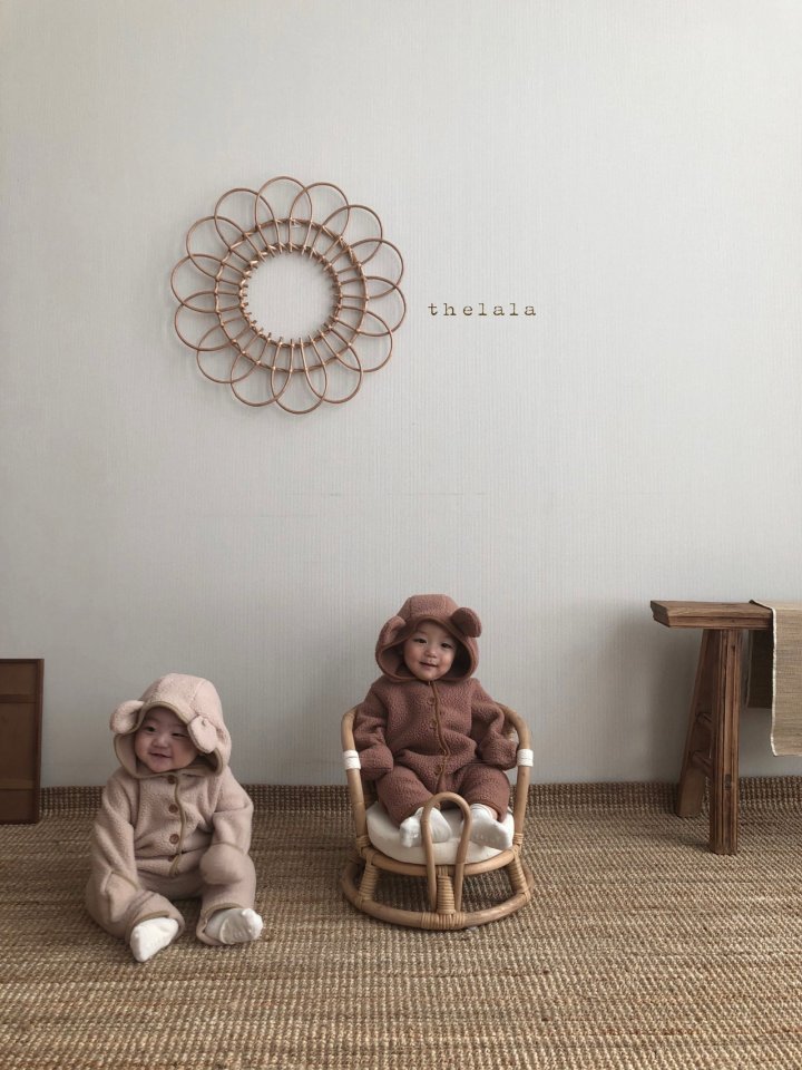 <b>THELALA連身衣</b>Winter퍼프곰슈트 60-86CM