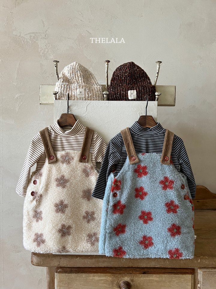 <b>THELALA上衣</b>Winter 라인폴라T 65-115CM