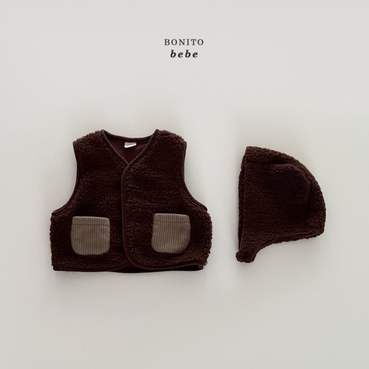<b>BONITO帽子</b>Winter 덤블보넷 3-18M FREE SIZE